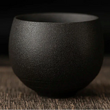 Nisu Home Stoneware Mug in Matte Black Finish for Stylish Dining and Everyday Use
