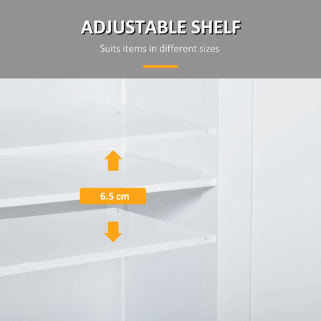 Bathroom Floor Storage Cabinet With Two Drawers White Unbranded