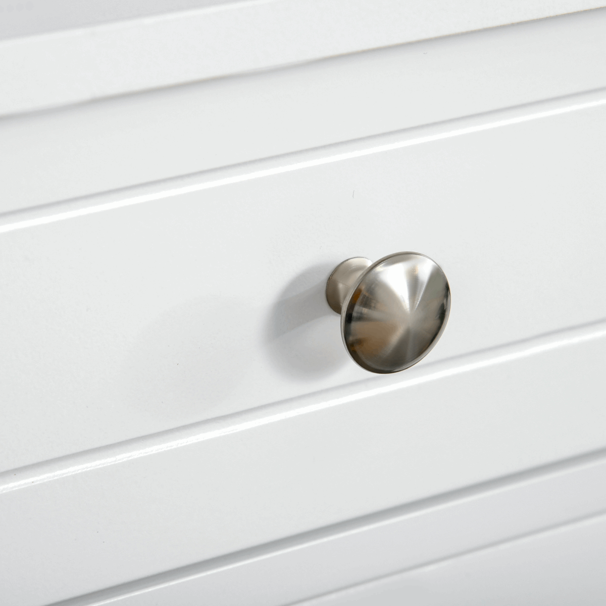 Bathroom Floor Storage Cabinet With Two Drawers White Unbranded