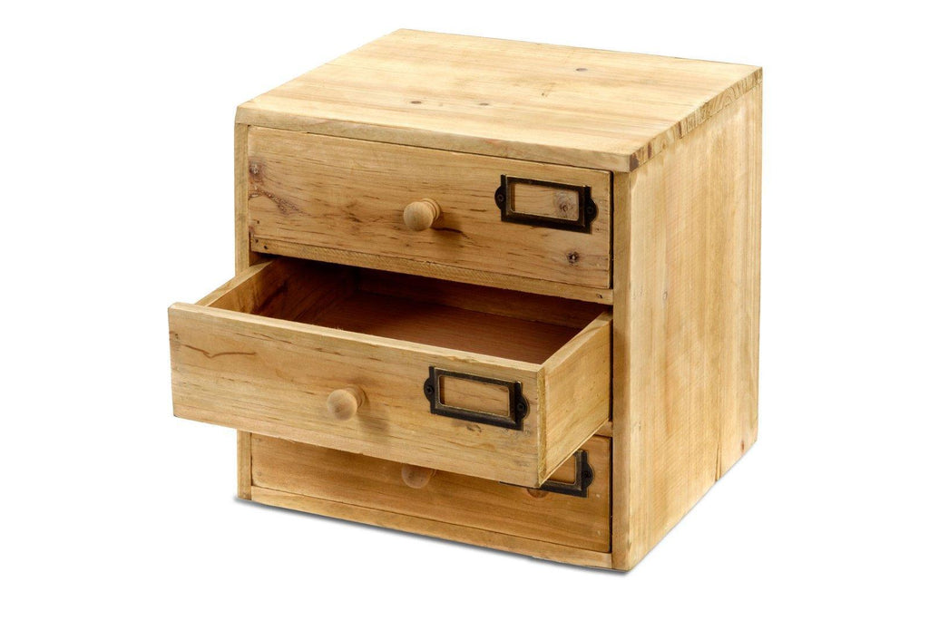 Storage Drawers (3 drawers) 28 x 23 x 28 cm Geko Products