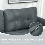 Wise Galleria Storage Sofa with Removable Back Pillow Covers for Easy Cleaning and Maintenance