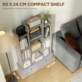 Wise Galleria Storage Unit with 80 x 24 cm dimensions, perfect for small flats or corners