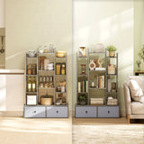 Modern storage unit by Wise Galleria with shelves for kitchen and living room organisation