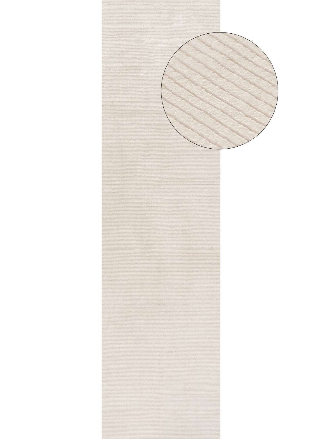 Soft Textured Striped Rug in Neutral Tones for Modern Home Decor