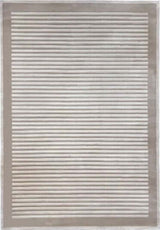 Neutral Striped Rug from The Rugs with a modern design and textured surface for stylish decor