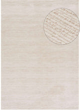 Elegant Striped Rug in a light neutral shade, perfect for modern home decor.