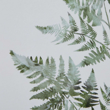 Watercolour Bracken Fern In Washed Wood Frame Shades 4 Seasons