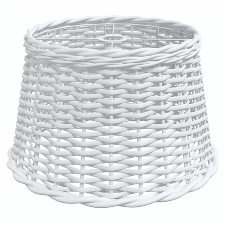 vidaXL White Woven Lampshade for a Stylish and Elegant Lighting Solution