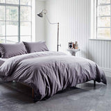 Cotton Collective White Sheet Set for Stylish Bedrooms Slate Cotton Collective