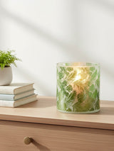 Orsina Candle Holder with Leaf Pattern for Decorative Home Lighting