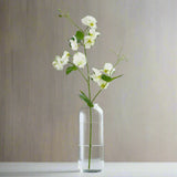 The Natural Garden Collection White Sweetpea Stem WHITE PLASTIC Shades 4 Seasons
