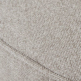 Lily Swivel Ottoman In Oatmeal Twill Shades 4 Seasons