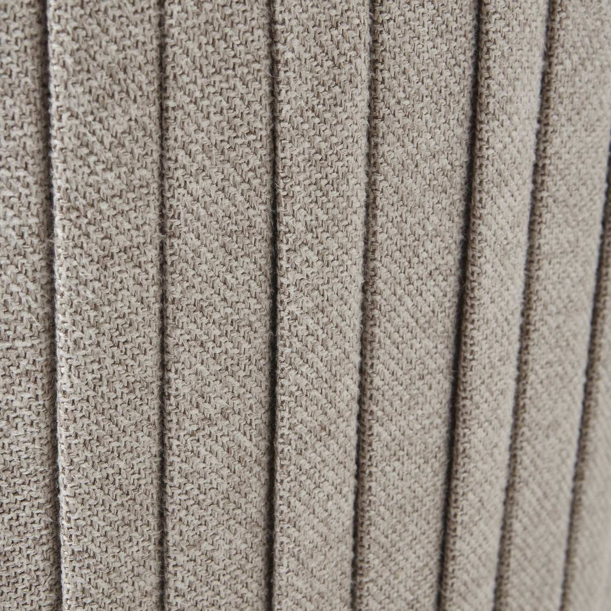 Lily Swivel Ottoman In Oatmeal Twill Shades 4 Seasons