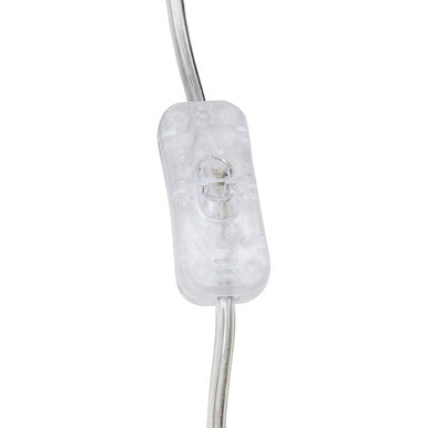 Orsina Table Lamp with clear cord switch for easy on-off functionality