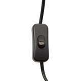Orsina Table Lamp with a sleek black inline switch for easy operation