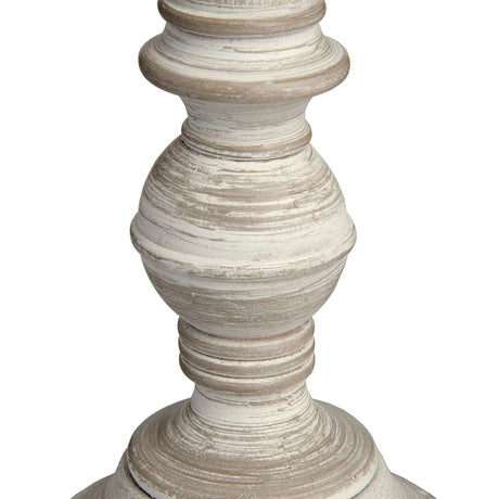 Shades 4 Seasons Rustic White Wood Table Lamp Shades 4 Seasons