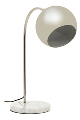 Orsina Table Lamp with a stylish curved design and a marble base for modern interiors