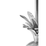 Orsina Table Lamp with a Modern Pineapple Design and Polished Metal Finish