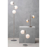 Orsina stylish table lamp with a modern design and spherical shades for elegant lighting