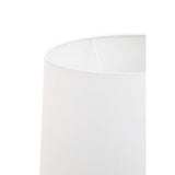 Orsina Table Lamp featuring a sleek white shade for a modern home decor touch
