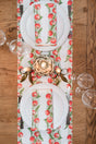 Avalon Home UK Table Runner featuring a vibrant tomato design for elegant dining setups