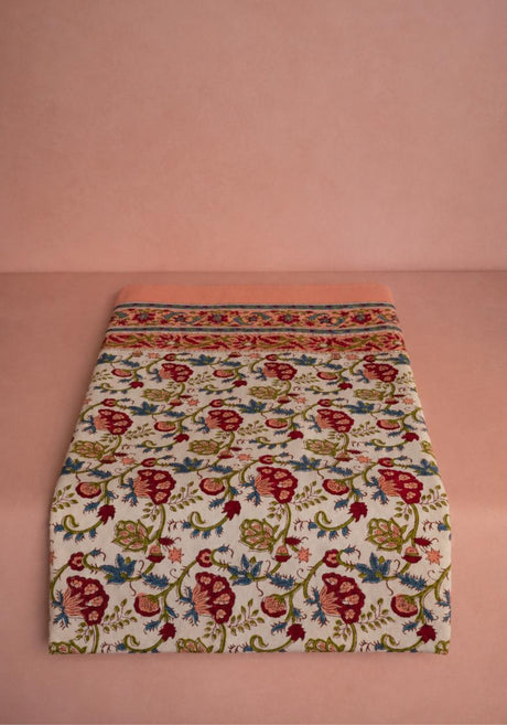 Casa by Josephine Jenno Floral Tablecloth with Vibrant Patterns and Elegant Design