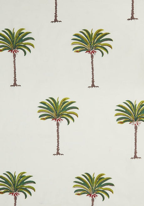 Casa by Josephine Jenno Tablecloth featuring a vibrant palm tree pattern for stylish dining