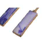 Orsina Serving Set with Elegant Purple and Gold Accents for Stylish Dining