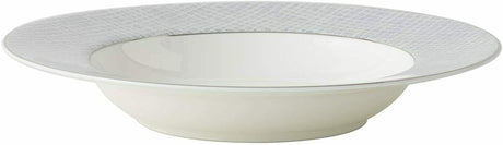 Elegant London Boutique Lifestyle soup bowl with a stylish textured rim, perfect for serving soups