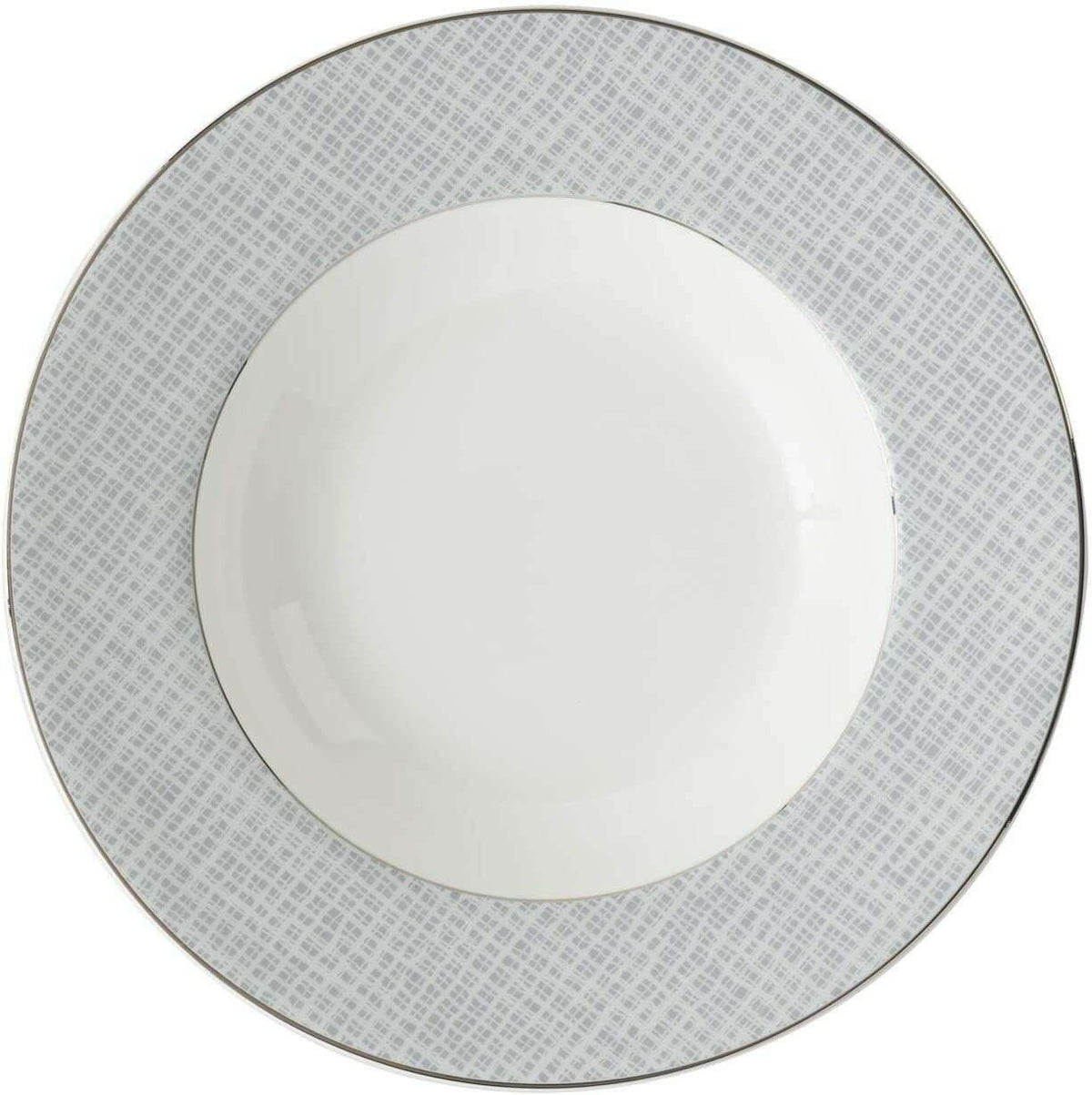 Elegant London Boutique Lifestyle Soup Bowl with a refined pattern and gold rim for stylish dining