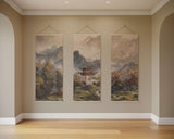 Printworks Tapestry with serene mountain landscape design perfect for home decor