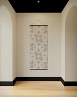 Printworks Tapestry featuring geometric patterns, perfect for stylish wall decor
