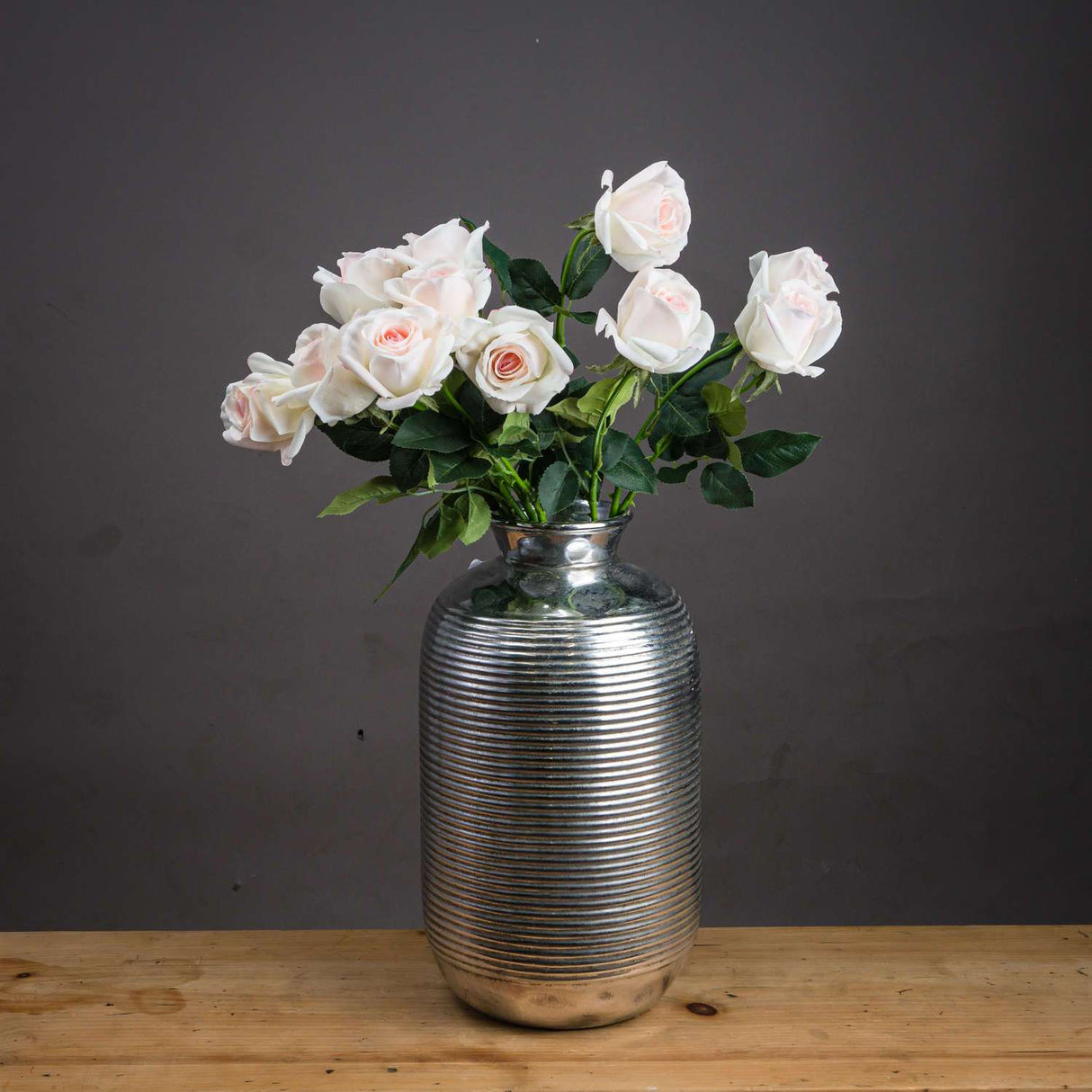Shades 4 Seasons Artificial Tea Rose Single Stem Flower PINK Shades 4 Seasons