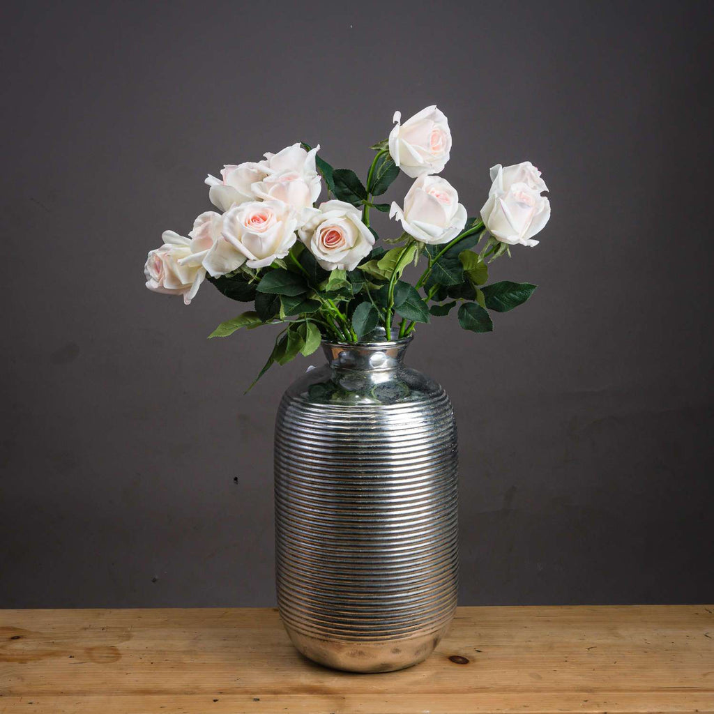 Shades 4 Seasons Artificial Tea Rose Single Stem Flower PINK Shades 4 Seasons