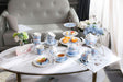Elegant Teapot Set by London Boutique Lifestyle with pastel floral design, perfect for afternoon tea