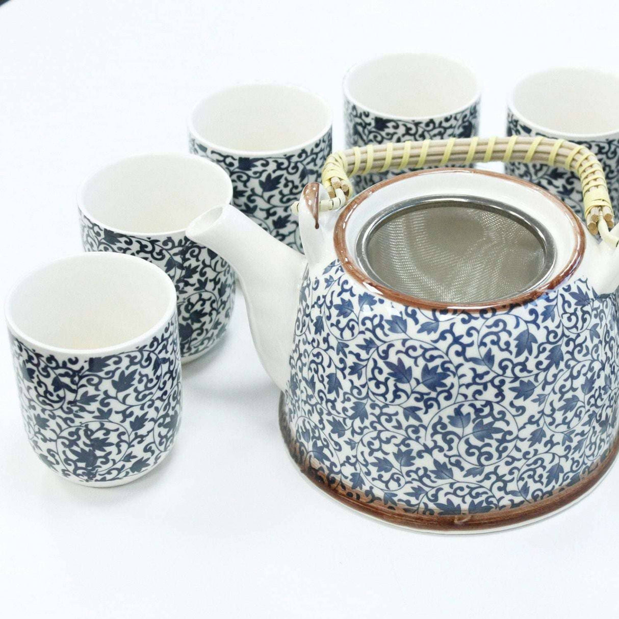 Ancient Wisdom UK Herbal Teapot Set with Stylish Cups AW Dropship UK