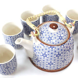 Ancient Wisdom UK Herbal Teapot Set with Elegant Cups AW Dropship UK
