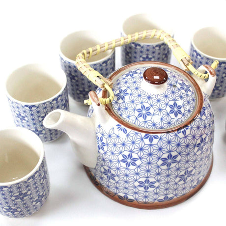Ancient Wisdom UK Herbal Teapot Set with Elegant Cups AW Dropship UK