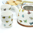 Ancient Wisdom UK Butterfly Herbal Teapot Set with Cups AW Dropship UK
