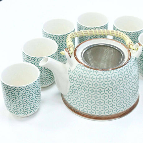 Ancient Wisdom UK Herbal Teapot Set with Cups AW Dropship UK