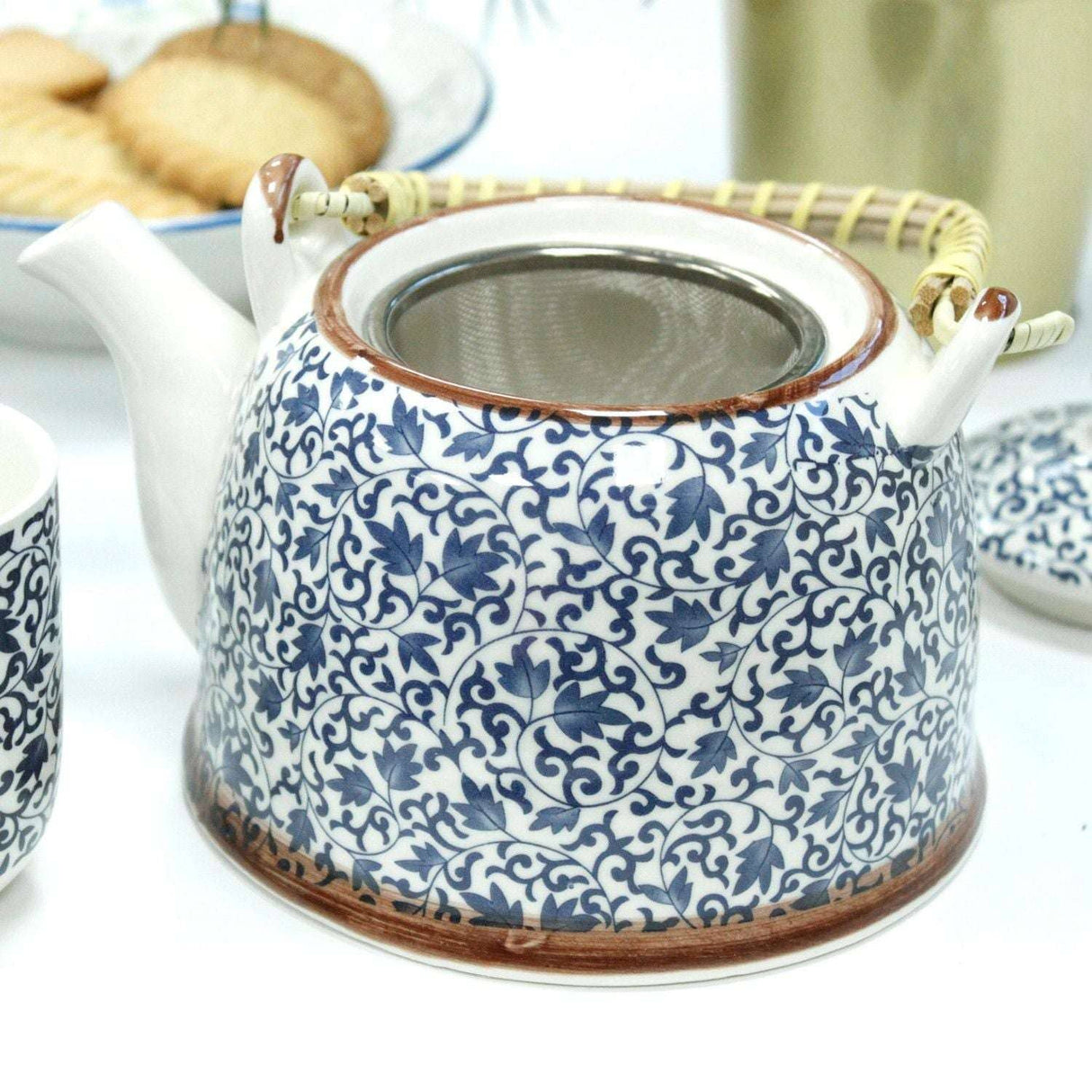 Ancient Wisdom UK Herbal Teapot Set with Stylish Cups AW Dropship UK