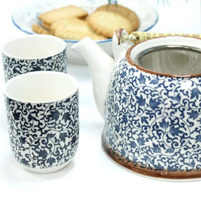 Ancient Wisdom UK Herbal Teapot Set with Stylish Cups AW Dropship UK