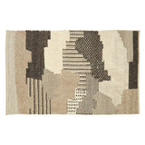 Orsina Textured Rug featuring a modern abstract design in earthy tones for stylish home decor