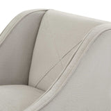 Shades 4 Seasons Grey Upholstered High-Back Bar Stool Shades 4 Seasons