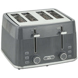 Wise Galleria Stylish Three-Slice Toaster with Adjustable Controls and Modern Design