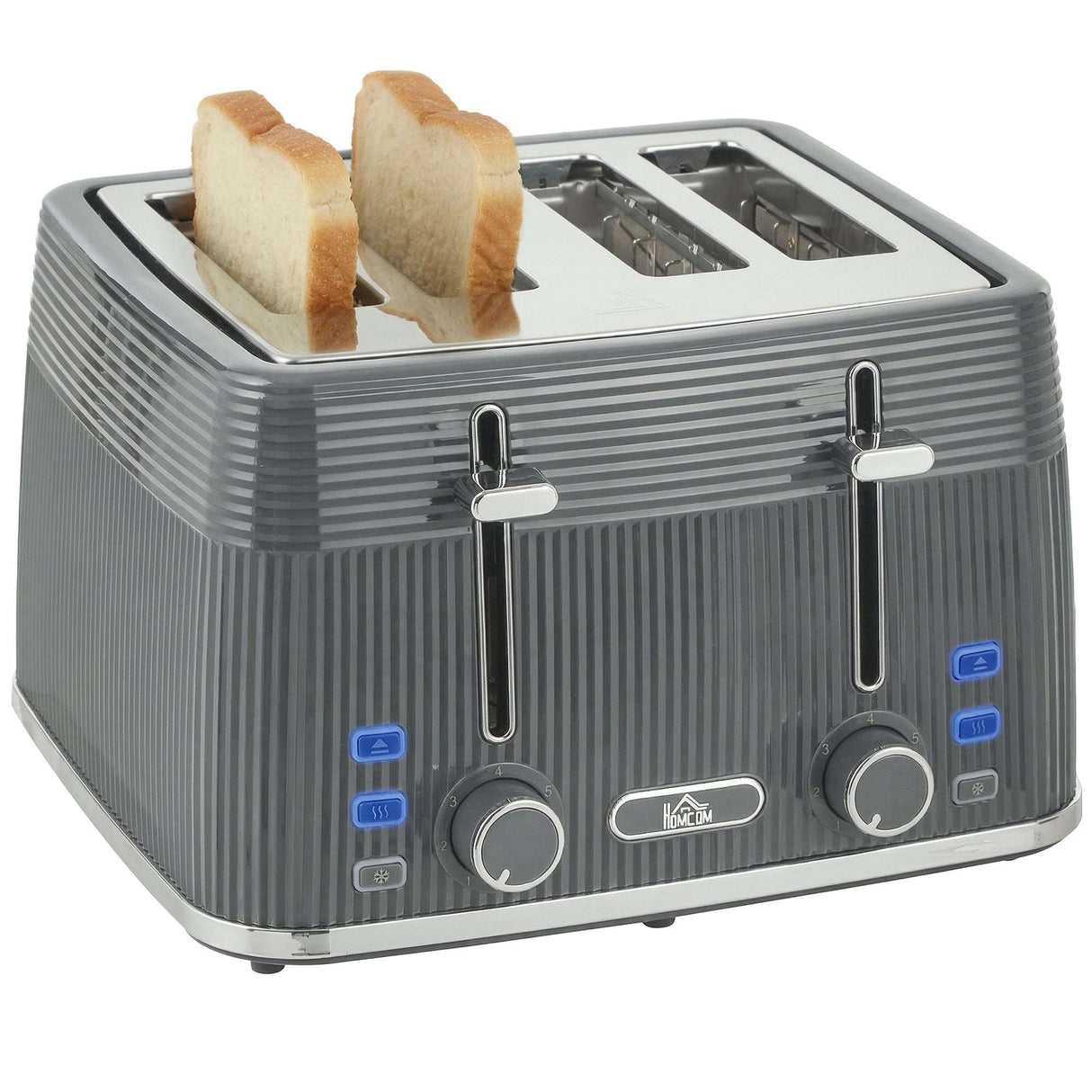 Wise Galleria Toaster with four slots and adjustable browning settings for perfect toast