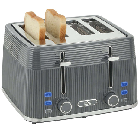 Wise Galleria Toaster with four slots and adjustable browning settings for perfect toast