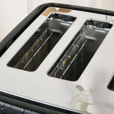 Close-up of Wise Galleria toaster with dual slots for perfectly toasted bread