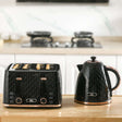 Wise Galleria Toaster Set featuring a stylish toaster and matching kettle for modern kitchens