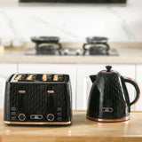 Wise Galleria Toaster Set featuring a stylish toaster and matching kettle for modern kitchens